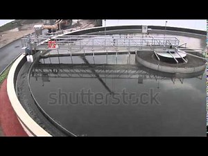 Overview sedimentation tank