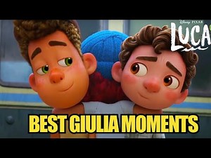 Pixar's Luca Best Moments With Giulia And Alberto