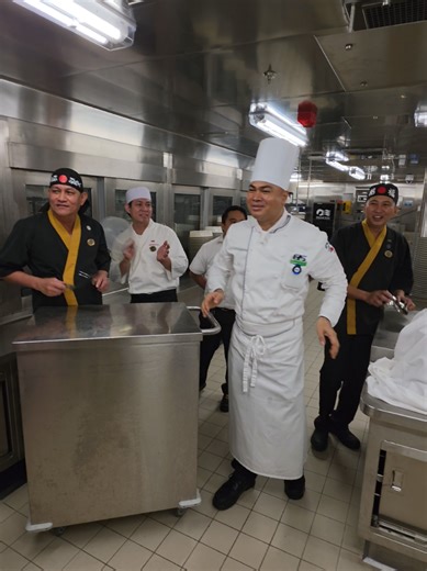 Inside the Mega Kitchen of a Cruise Ship