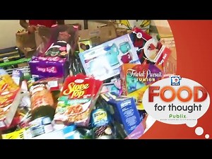 Local 10, Publix teaming up for Food For Thought