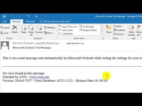 How to zoom in and out Outlook