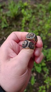 Viking Bear Ring Mens Norse Jewelry - Etsy