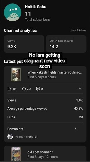 don't woory I will upload soon got a script on naruto