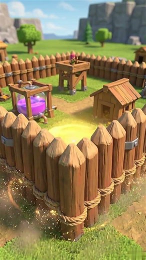Level 1 to Level 2 Wall Upgrade Animation | Realistic Evolution (No Magic)