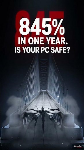 845% Jump in Windows Vulnerabilities #security #windows #worrying