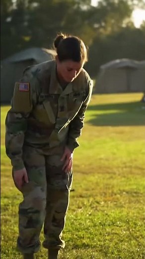 Discipline At Dawn 🌅💪 – Army Girl Morning Fitness Training #fitness