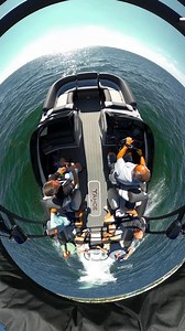 The BF350 makes for a smooth ride no matter how you look at it. 🌊 | Honda Marine