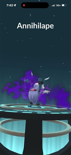 Evolving Shiny Shadow Primeape Into Shiny Shadow Annihilape In Pokémon Go