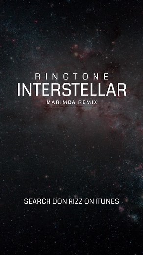 Interstellar Marimba Remix Ringtone #interstellar #interstellarmovie #ringtone #ringtones #marimba