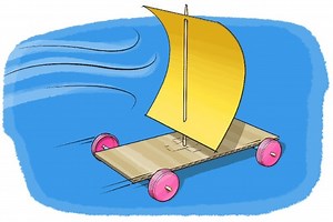 Build a Wind-Powered Car #MakerEducatoin