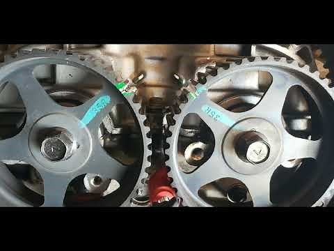 2002 - 2006 Kia sorento 3.5l " Timing marks " ( Marcas de el tiempo)