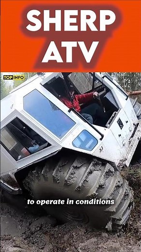 Why the Sherp ATV Reigns as Earth’s Top Amphibious Vehicle!