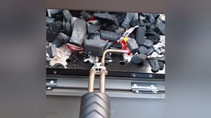 Electric Charcoal Starters 700W - BBQ Grill Fireplace Coal Lighter Easy & Quick Ignite Briquettes |No Sparks or Flames | 304 Coils 5f Cable for BGE Deep Grill (X-Large-Charcoal Starter)