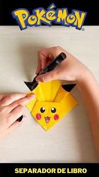 Separador de Libro Pikachu #diy #bookmark #pokémon #artshorts