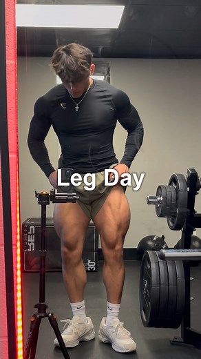 Full Leg Day! 2 or 3 working sets for each exercise #gym #fitness #physique #bodybuilding #motivation #gymmotivation #workout #gymreels | Christian Archer
