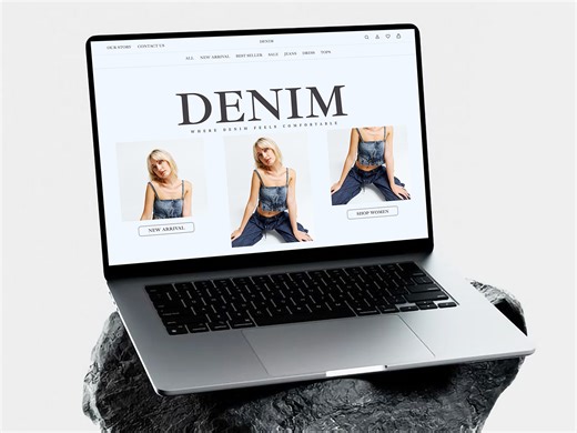 Denim — E-commerce UX/UI Case Study