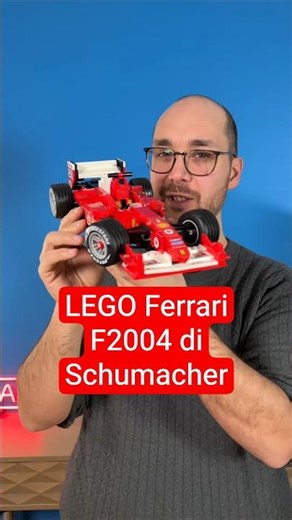 Schumacher's LEGO Ferrari F2004 is a real show-stopper!