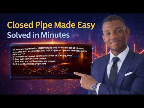 Closed pipe made easy. Solved in a minute
