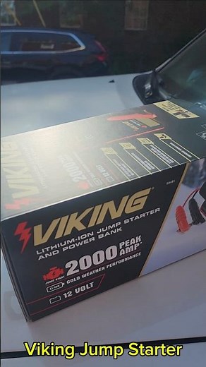 Harbor Freight Viking 2000 Peak Amp Jump Starter #jumpstarter #viking #harborfreight #deadbattery