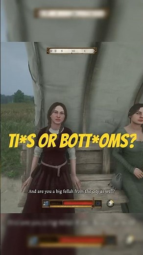 Ti*s Or Bott*ms? Second answer