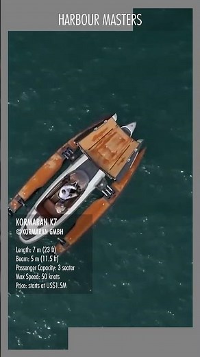 Kormaran K7 | Transformer Boat That Morphs Hulls & Flies