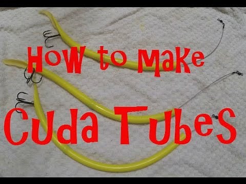 Key West Kayak Fishing - DIY Barracuda Tube Lures