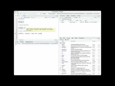 02 - Simple linear regression in R with lm()