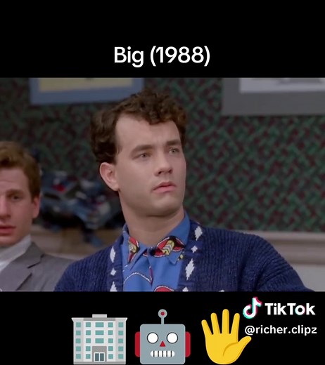 Big (1988) starting Tom Hanks. #big #bigmovie #tomhanks #1988 #1980s #wish #transformers #toys #idontgetit