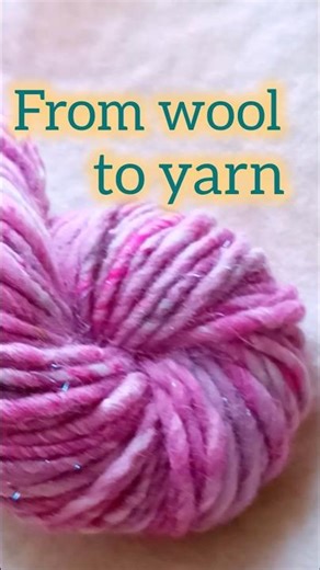 This Handspun Yarn Process Is So Calming #woolcraft #prayerfulhands #slowfashion