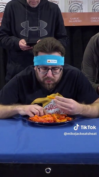 Most Ghost Peppers Eaten in Two Minutes Record