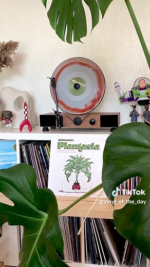 Floating record 🎶 75/ Mort Garson – Mother Earth’s Plantasia / Plantasia 🎶 warm earth music for plants… and the people who love them 🌱🍃🪴 — #vinyl #nowplaying #vinyloftheday #music #mortgarson #plantasia #hhv