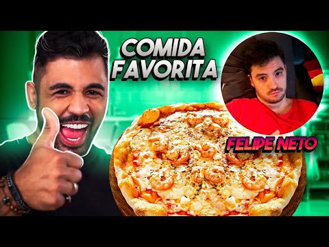 Provando o prato favorito do Felipe Neto