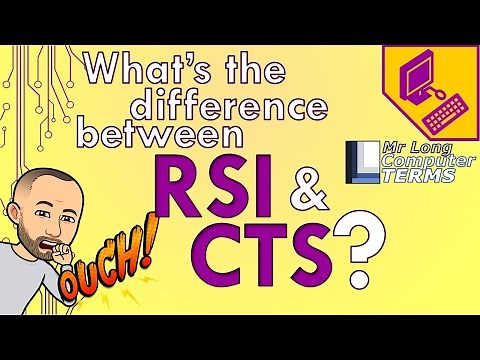 Mr Long Computer Terms | What's the difference between RSI and CTS?