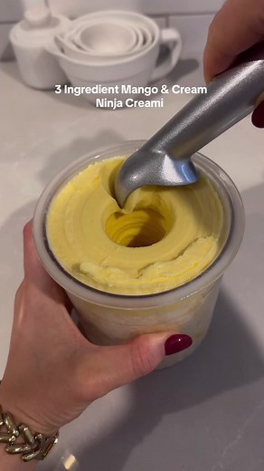 3 Ingredient Mango & Cream Ninja Creami Recipe