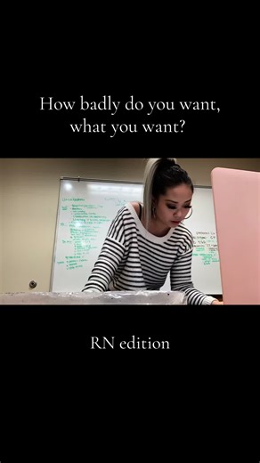 I worked full time, left an abusive relationship, battling depression, all while being in nursing school full time! Believe in yourself. If you want it bad enough, nothing will get in your way. Future you will thank yourself later. #Nursingstudent #Registerednurse #RN #studying