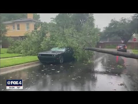 Storms bring heavy rain, strong winds to North Texas