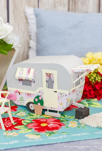 3D Camper - Summer Cut Files - Designs By Miss Mandee
