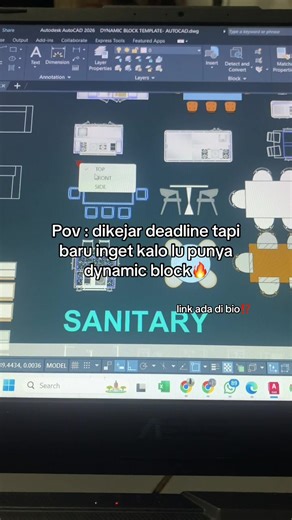Dynamic Block AutoCAD untuk Teknik Sipil