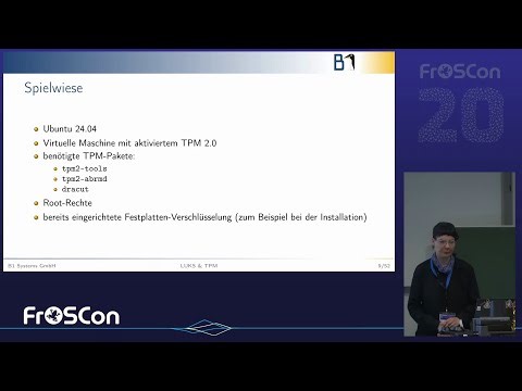 2025 - Festplattenverschlüsselung mithilfe vom TPM 2.0