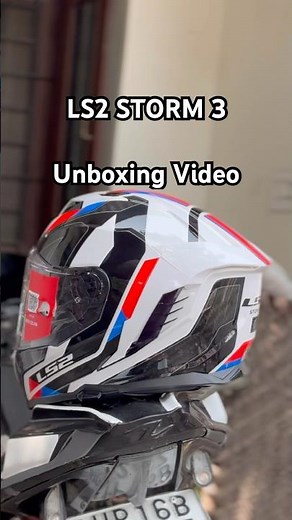 LS2 STORM 3 Unboxing #bikerslife #newhelmet #ls2 ‪@LS2HelmetsUS‬