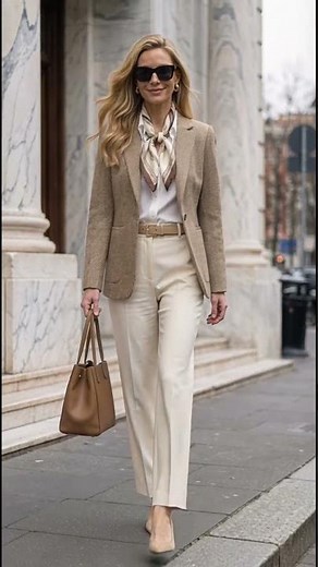 🩷 6 Ways to style Beige Blazer in Spring. It instantly elevates any outfit.✨