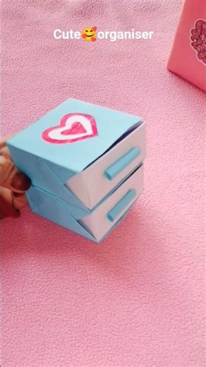 cute 🥰organiser making/paper craft,/cute craft#diy#craft#origami#shorts#youtubeshorts #glamyartbymuz