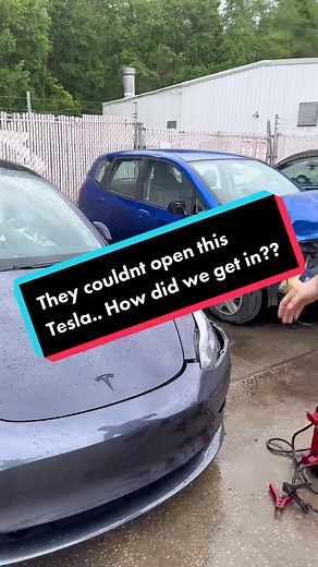 The secret compartment made things really easy! #tesla #teslamodel3 #teslatok #mechanic #cartok #viral #fyp #foryou #duet #stitch #tips