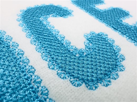 Lace Edge FONT HTV Glitter Vinyl Layer Applique Alphabet Monogram Sparkle Girls Letters Machine Embroidery Designs Sizes 2 up to 3.8 Inch BX - Etsy