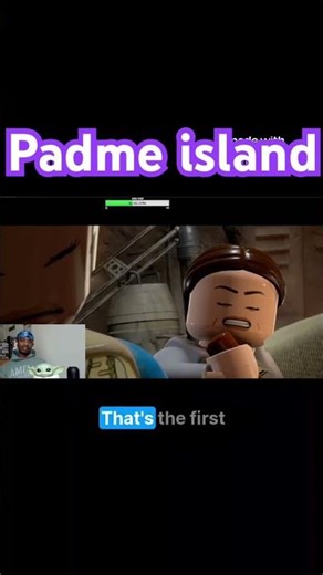 Padme island 🏝️ #comedy #comedyshorts #gaming #maythe4thbewithyou