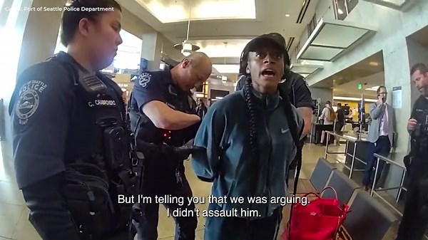 Bodycam released of Sha'carri Richardson being arrested at airport