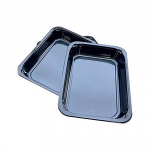 [Hot Item] Cpet Plastic Food Containers with 3 Compartments Plastic Food Container Box