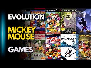 THE EVOLUTION OF MICKEY MOUSE GAMES (1981-2025)