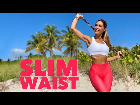 Reduce Waist and Eliminate Back Rolls With a Stick | Wasp waist Workout