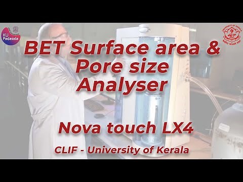 BET Surface Area & Pore Size Analyser | Nova touch LX4 | CLIF | University of Kerala